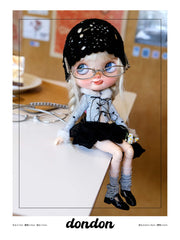 Asymmetrical Ruffle Cake Skirt | Fits 1/6 BJD, Blythe Dolls