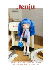 Customizable BJD Doll Jenju Full Set | OOAK Faceup + Outfit Options