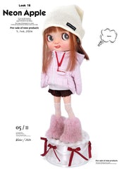 Cozy Korean-Style Knit Shorts for Blythe & Bjd