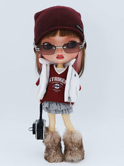 Cozy Chic Doll Knit Beanie