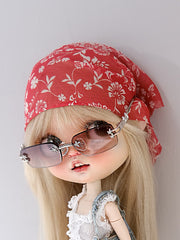 Doll Headscarf for Blythe & 1/6 Scale Dolls