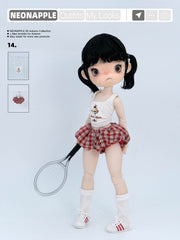 Fitted Graphic Tank Top For Blythe & Bjd Dolls
