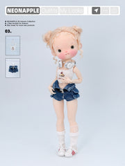 Fitted Graphic Tank Top For Blythe & Bjd Dolls