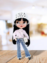 French Lace Blouse | Elegant Handmade Doll Fashion