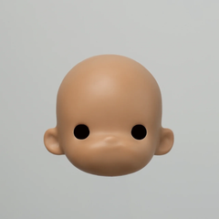 Jenju BJD Head – OB White / Mocha Tan Skin | Pre-order Doll Head