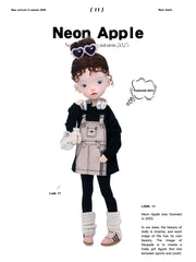 Layered Long Sweatshirt for Dolls