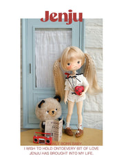 Customizable BJD Doll Jenju Full Set | OOAK Faceup + Outfit Options