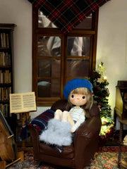 Off-Shoulder Knit Doll Top for blythe&bjd doll