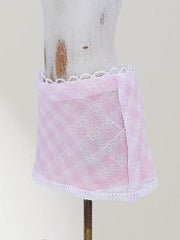Dreamy Plaid Tulle Skirt | For BJD & Blythe Dolls