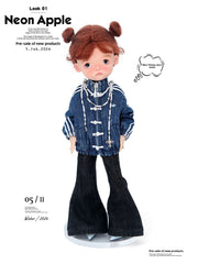 Chinese Style Doll Outerwear for bjd & blythe