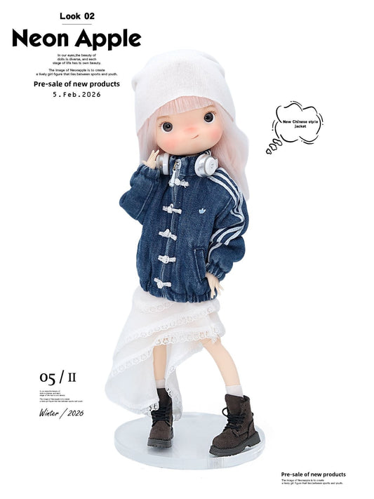 Chinese Style Doll Outerwear for bjd & blythe