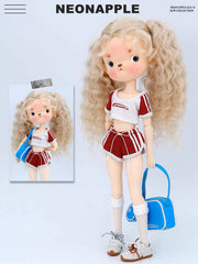 Retro Raglan Colorblock Sportswear Set for Blythe & BJD Dolls