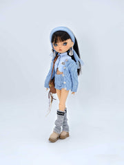Spring Fashion Knitwear Set for BJD/Blythe Dolls – Reversible & Trendy!