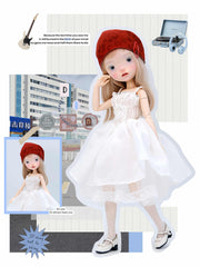 Swan Lace Long Dress