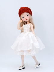 Swan Lace Long Dress