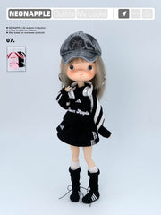 Sweet & Edgy Tall Lace-Up Boots For Blythe & Bjd Dolls