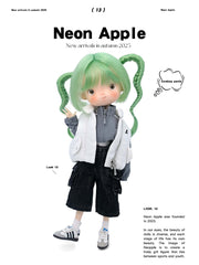 Vintage Washed Denim Capri Pants for Dolls