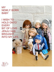 Customizable BJD Doll Jenju Full Set | OOAK Faceup + Outfit Options