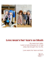 Customizable BJD Doll Jenju Full Set | OOAK Faceup + Outfit Options