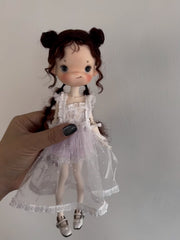 Customizable BJD Doll Jenju Full Set | OOAK Faceup + Outfit Options
