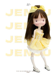 Customizable BJD Doll Jenju Full Set | OOAK Faceup + Outfit Options