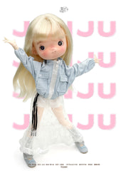 Customizable BJD Doll Jenju Full Set | OOAK Faceup + Outfit Options