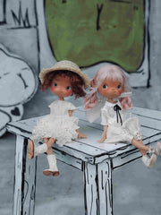 Customizable BJD Doll Jenju Full Set | OOAK Faceup + Outfit Options