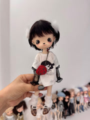 Customizable BJD Doll Jenju Full Set | OOAK Faceup + Outfit Options