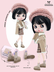【BJD & Blythe Fashion Snow Boots】Platform Mid-Calf Boots