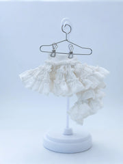 Pre order Asymmetrical Ruffle Cake Skirt | Fits 1/6 BJD, Blythe Dolls