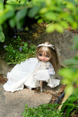 Dreamy Princess Gown Set--White