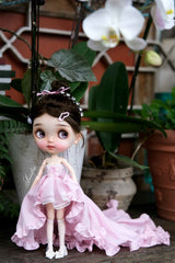 Dreamy Princess Gown Set--Pink