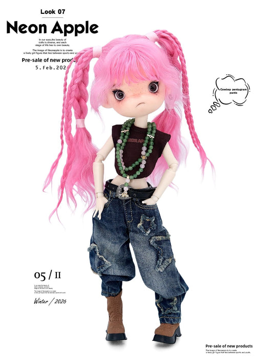 pre oder：Big Buckle Doll Belt for BJD/Blythe