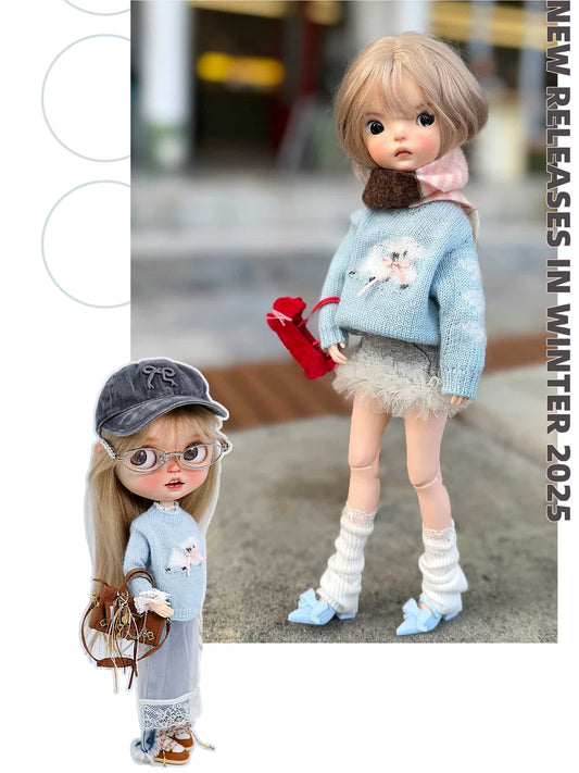 Bow & Lamb Knit Sweater