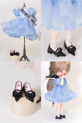 Bowknot Pointed Toe Doll High Heels
