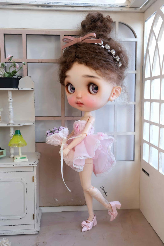 Bowknot Pointed Toe Doll High Heels