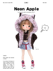 Cat-Ear Faux Fur Hood Coat for Blythe/BJD