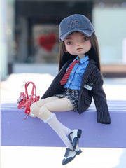 Collegiate Style Doll Blazer | Fits BJD/Blythe Dolls