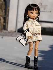 ✨Urban Chic Corduroy Knit Dress | Fits BJD & Blythe Dolls✨