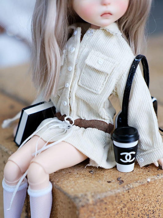 ✨Urban Chic Corduroy Knit Dress | Fits BJD & Blythe Dolls✨