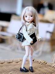 ✨Urban Chic Corduroy Knit Dress | Fits BJD & Blythe Dolls✨