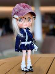 ✨Urban Chic Corduroy Knit Dress | Fits BJD & Blythe Dolls✨