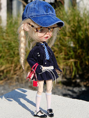 ✨Urban Chic Corduroy Knit Dress | Fits BJD & Blythe Dolls✨
