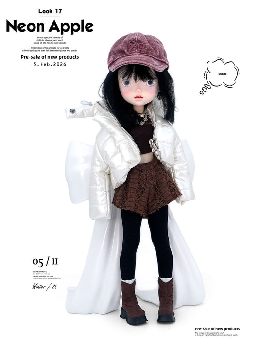 Cozy Korean-Style  Knit Shorts for Blythe & Bjd