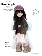 Cozy Korean-Style  Knit Shorts for Blythe & Bjd