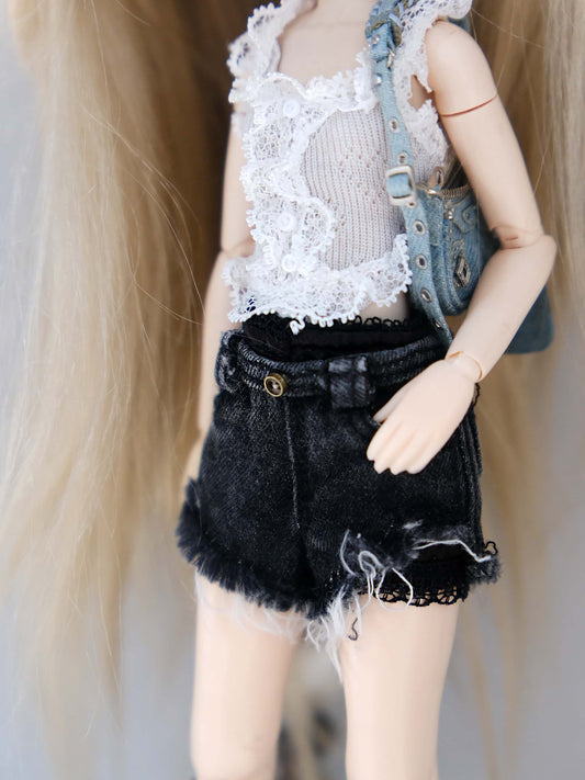 Doll Denim Shorts · OB22/OB24 Outfit · Doll Clothes