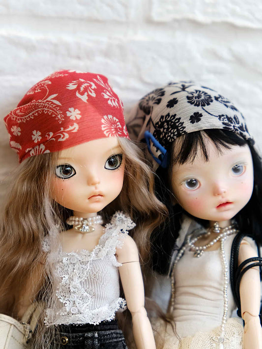 Doll Headscarf for Blythe & 1/6 Scale Dolls