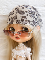 Doll Headscarf for Blythe & 1/6 Scale Dolls