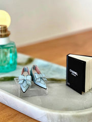 Bow Pointed-Toe High Heels for dolls
