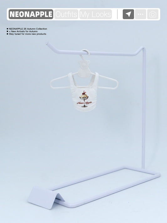 Fitted Graphic Tank Top For Blythe & Bjd Dolls